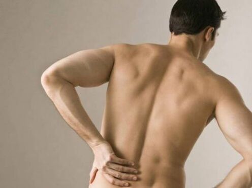 Causes and treatment of back pain in the lower back of the back